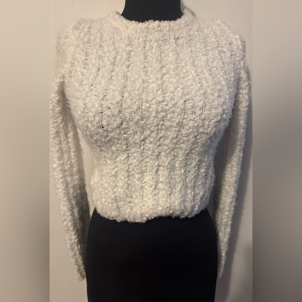 Cozy White Women's Sweater